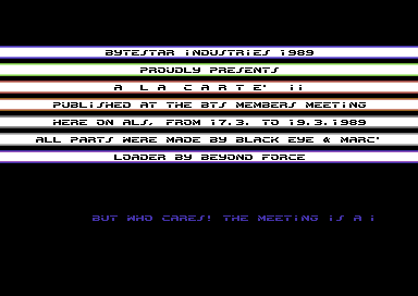 A La Cart II